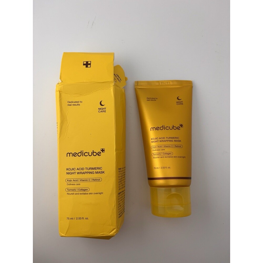 Medicube Kojic Acid Turmeric Peel Off Mask for Glowing Skin (2.53 fl. oz.)
